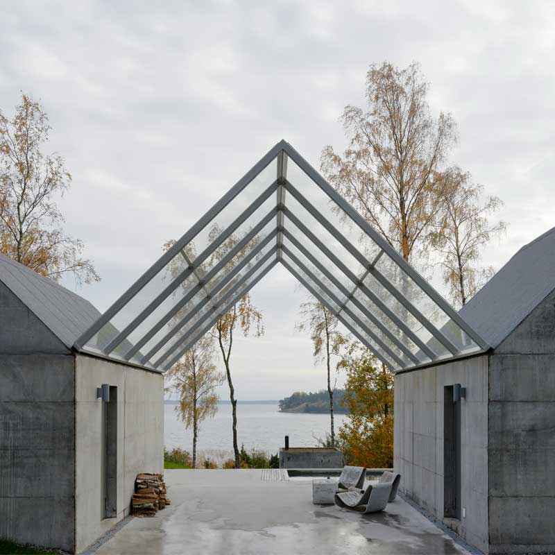 Sommerhaus in der Schären/Schweden von Tham&Videgård Architekten